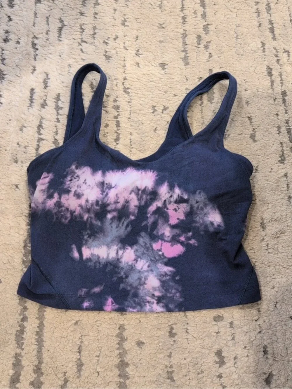Lululemon Align Tank Top Circulate Tie Dye Align Tank Mineral Blue Multi